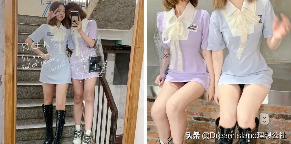 泰国小众少女品牌,越南小众连衣裙15岁