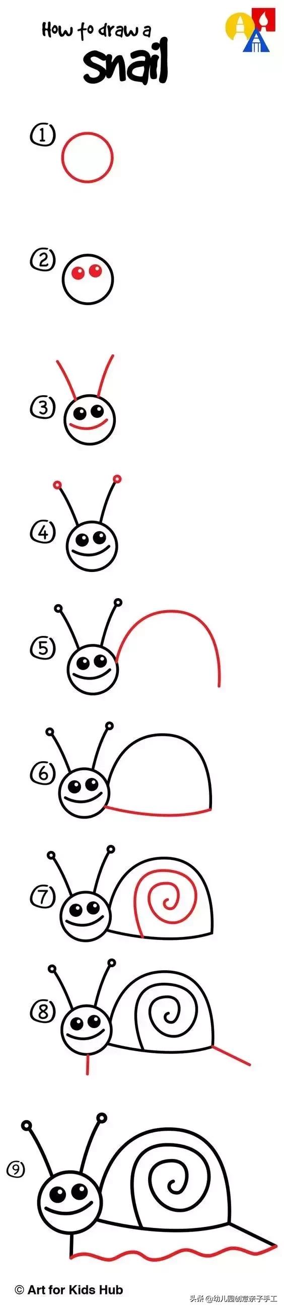 100种昆虫简笔画画法,各种昆虫的画法简笔画图片