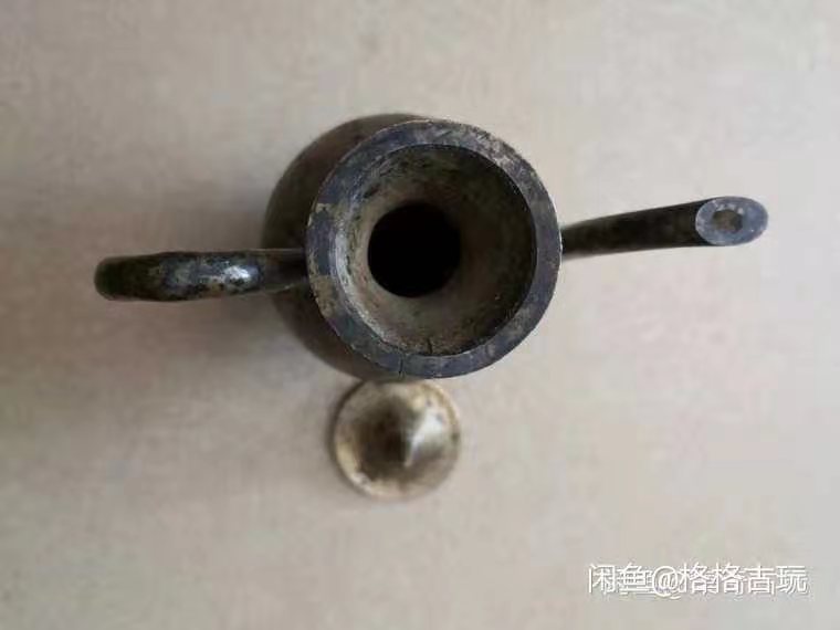 精品老铜炉,精品推荐老瓷器铜鎏金如意