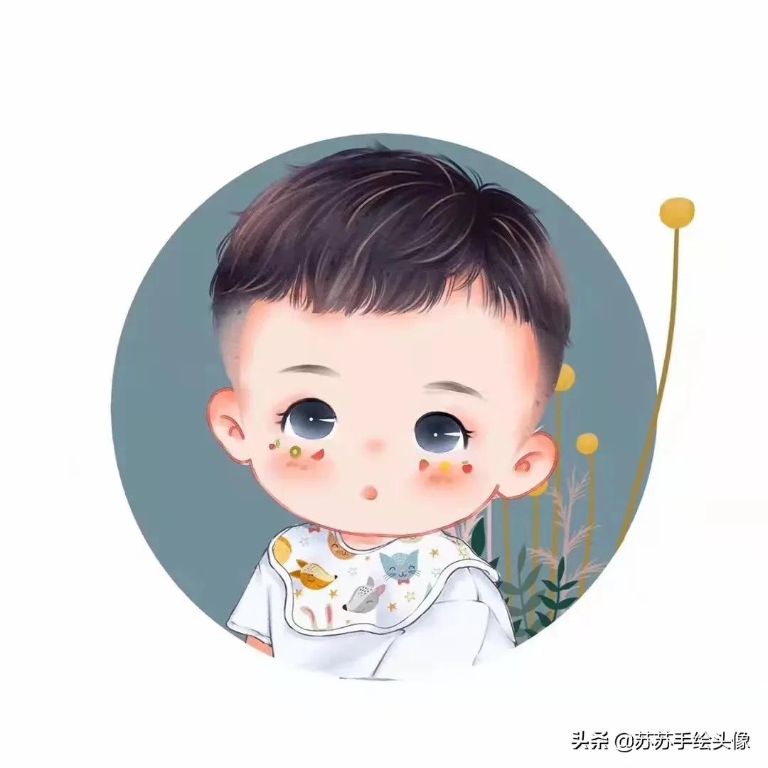 可爱又摆烂的萌娃头像,可爱到极点的萌宝头像