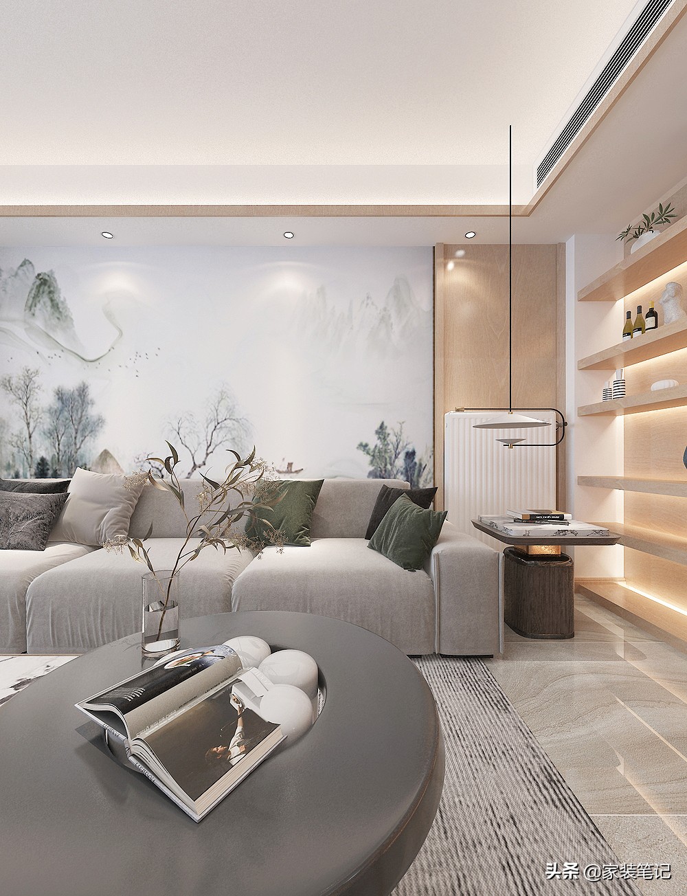 哈尔滨小户型新中式极简轻奢风,哈尔滨适合设计意式极简风格房子