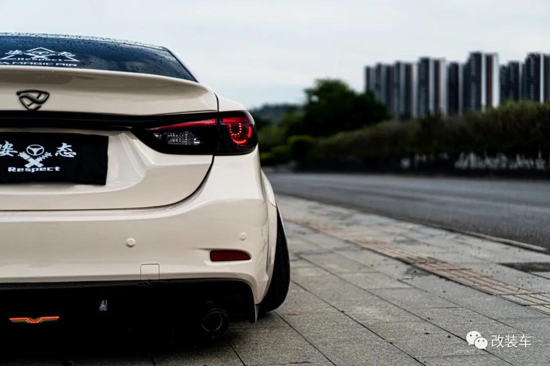 马自达阿特兹改装外观全过程,2018款马自达阿特兹改装