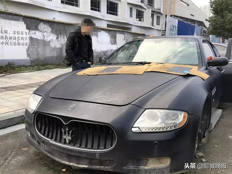 百万玛莎拉蒂停空地1年后剩空壳,百万玛莎拉蒂后续