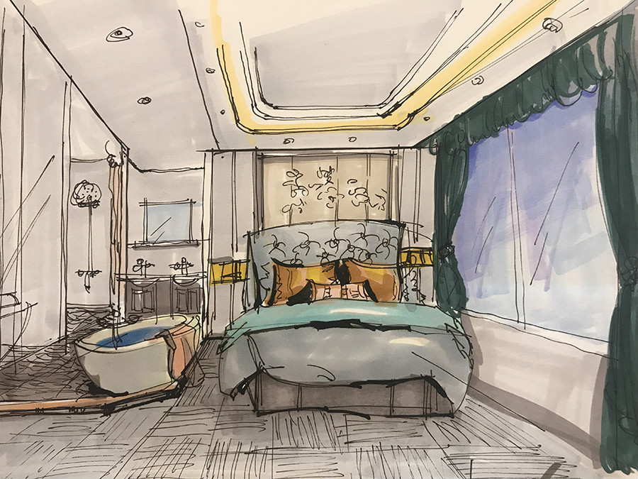 YDD·公寓空间|铜奖作品赏析——《火烈鸟的爱情》