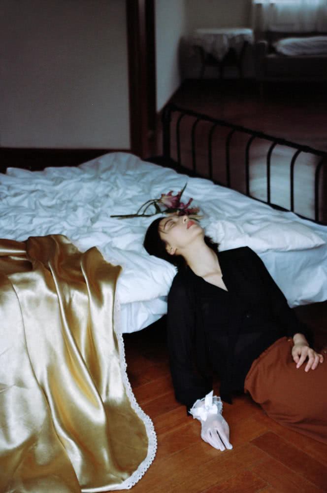 胖女孩90年代复古港风写真,18岁写真照风格复古风