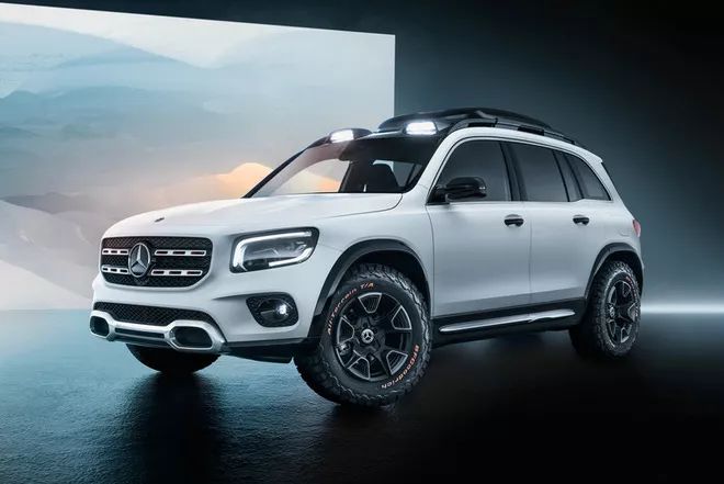 这是一台复古神车真的是太酷了,全新奔驰顶级大型suv