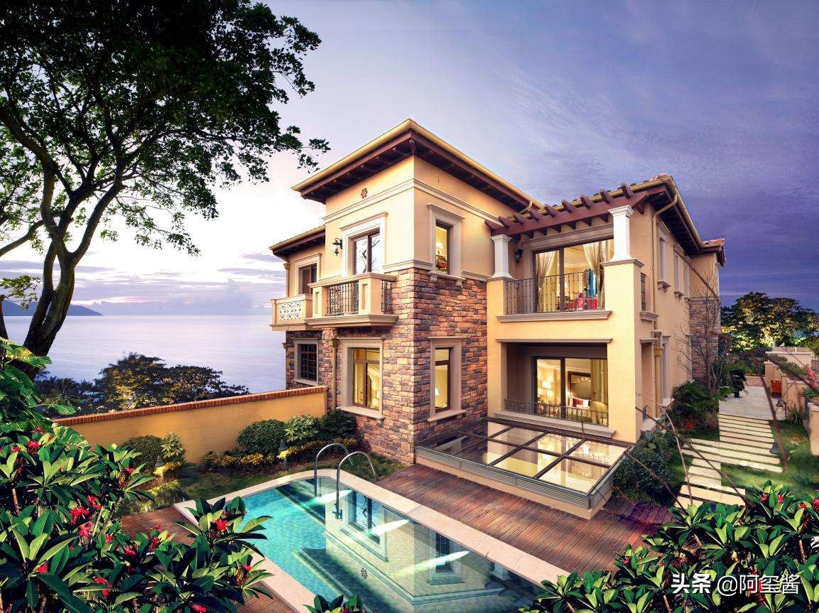 别墅科普贴：明星最爱的独栋才叫别墅，联排是鸡肋，叠墅不值得？
