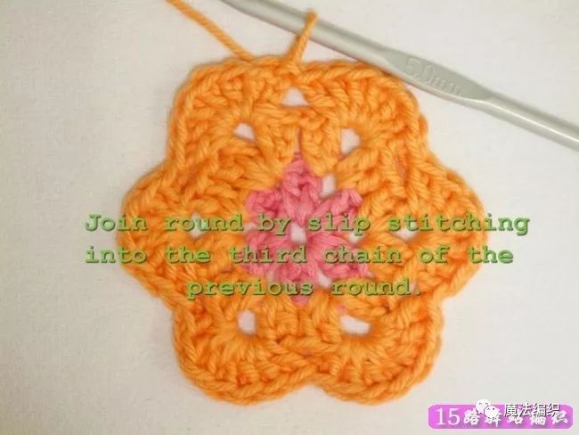 钩针足球教程图解,钩针编织足球的教程