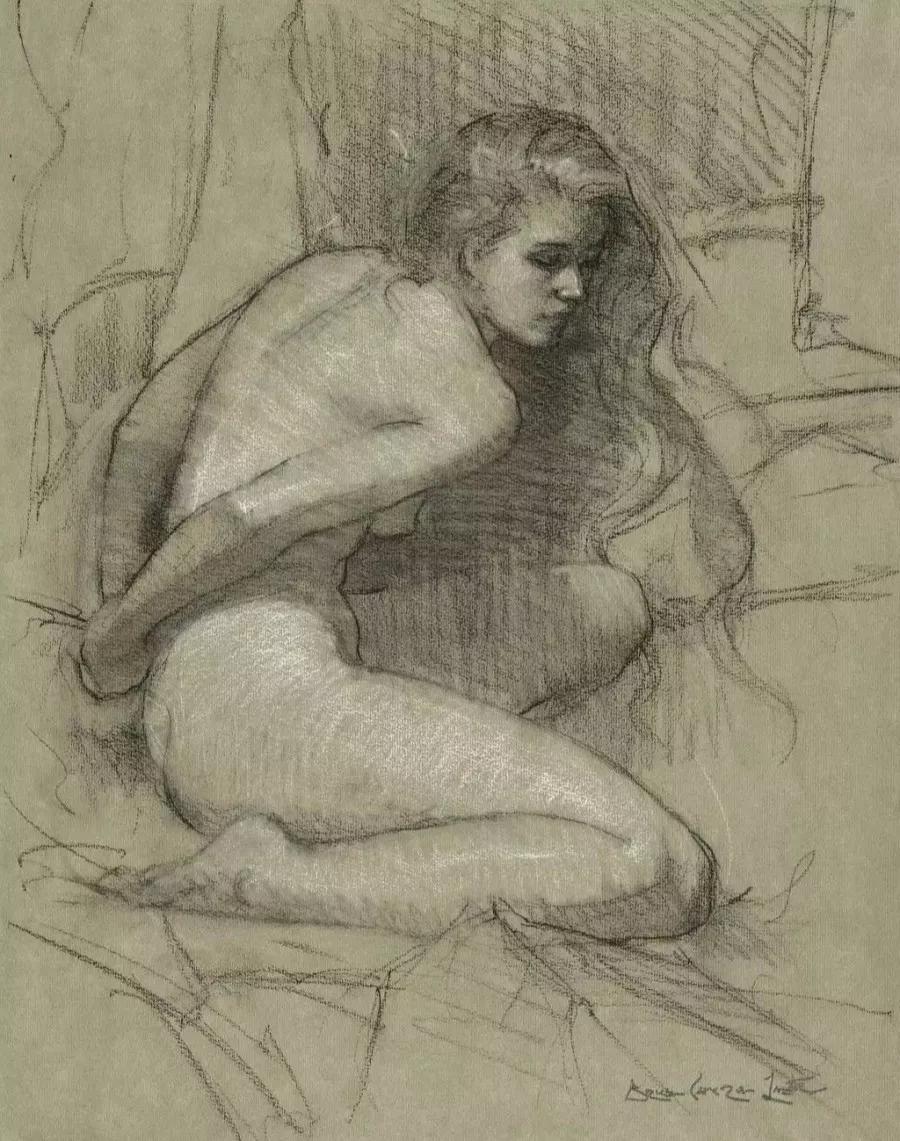 梅伦利斯顿素描作品欣赏,卡梅伦利斯顿作品