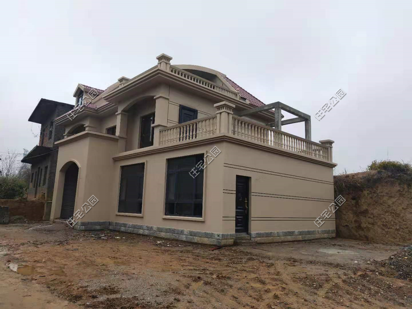 10套农村别墅合集中式小院,二层带露台18万左右乡村别墅