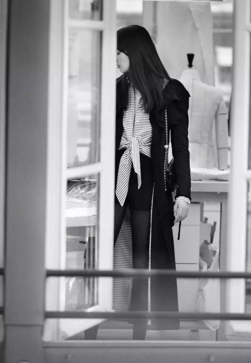 香奈儿新款手袋街拍,香奈儿经典手袋粗花呢