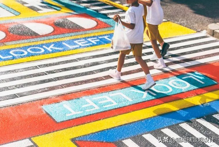 人行道创意,有创意的斑马线