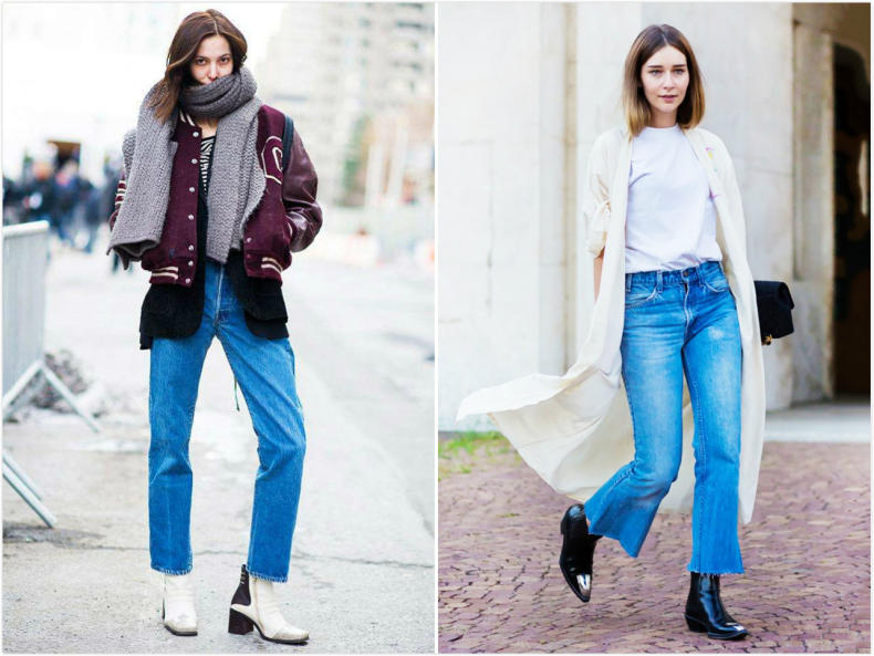 你想要的时尚风格应有尽有,复古方跟鞋穿搭