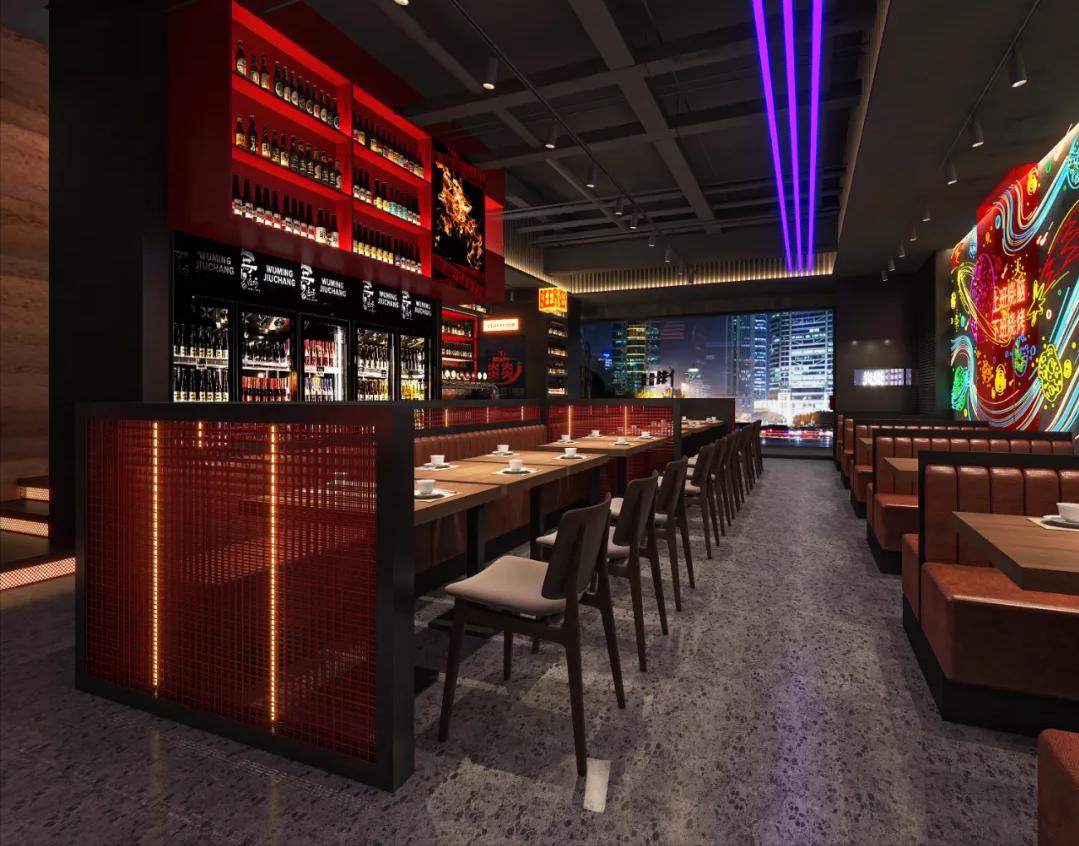 平凡生活里的热辣慰藉，烧烤品牌如何通过空间打造，快速占领市场
