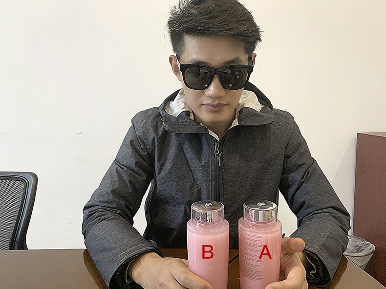 lancome兰蔻套装查真伪,lancome兰蔻196粉金真假辨别