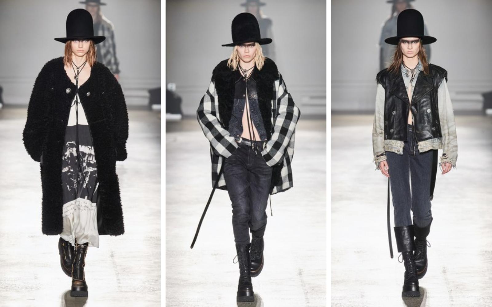 2020秋冬纽约时装周r13秀场,r13时装