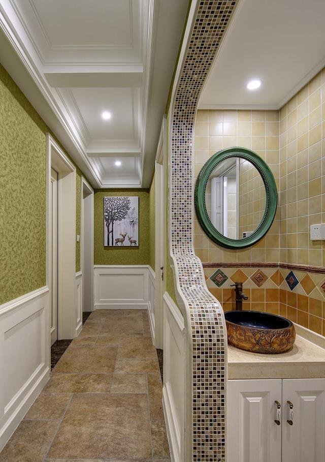 卫生间美得过分了，邻居都过来拍照，装修师傅都在发朋友圈