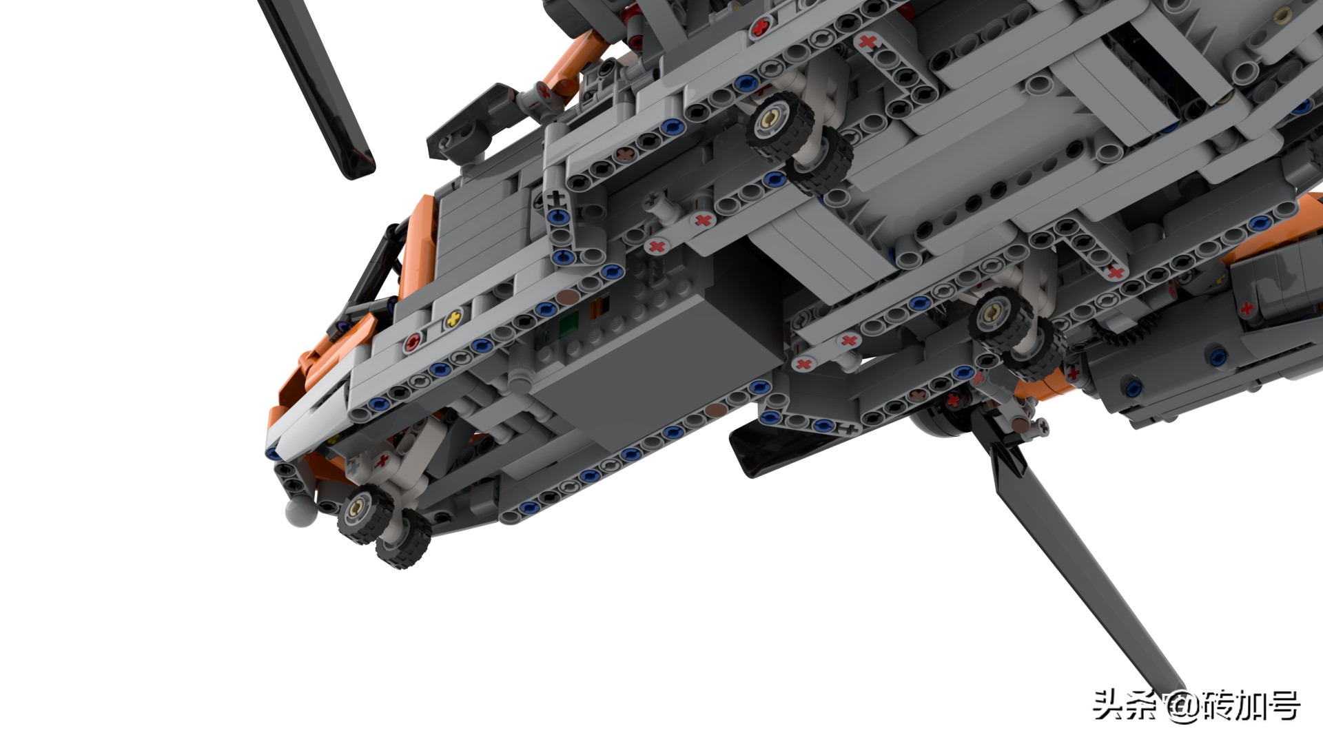 乐高双鹰61054测评,乐高42113鱼鹰运输机