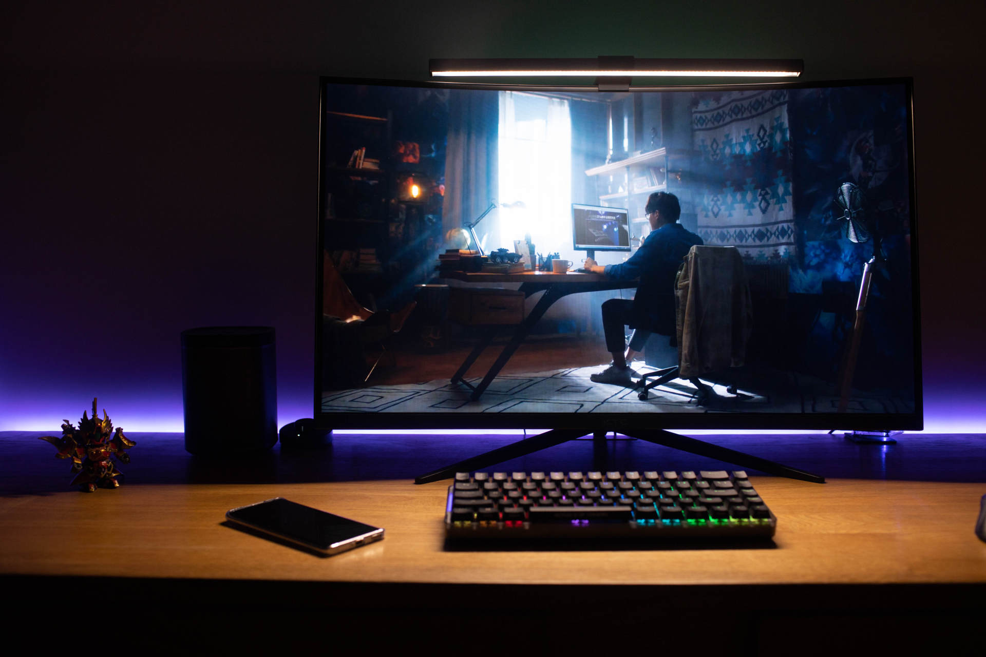 ktc48寸显示器,32寸显示器1k144hz游戏体验