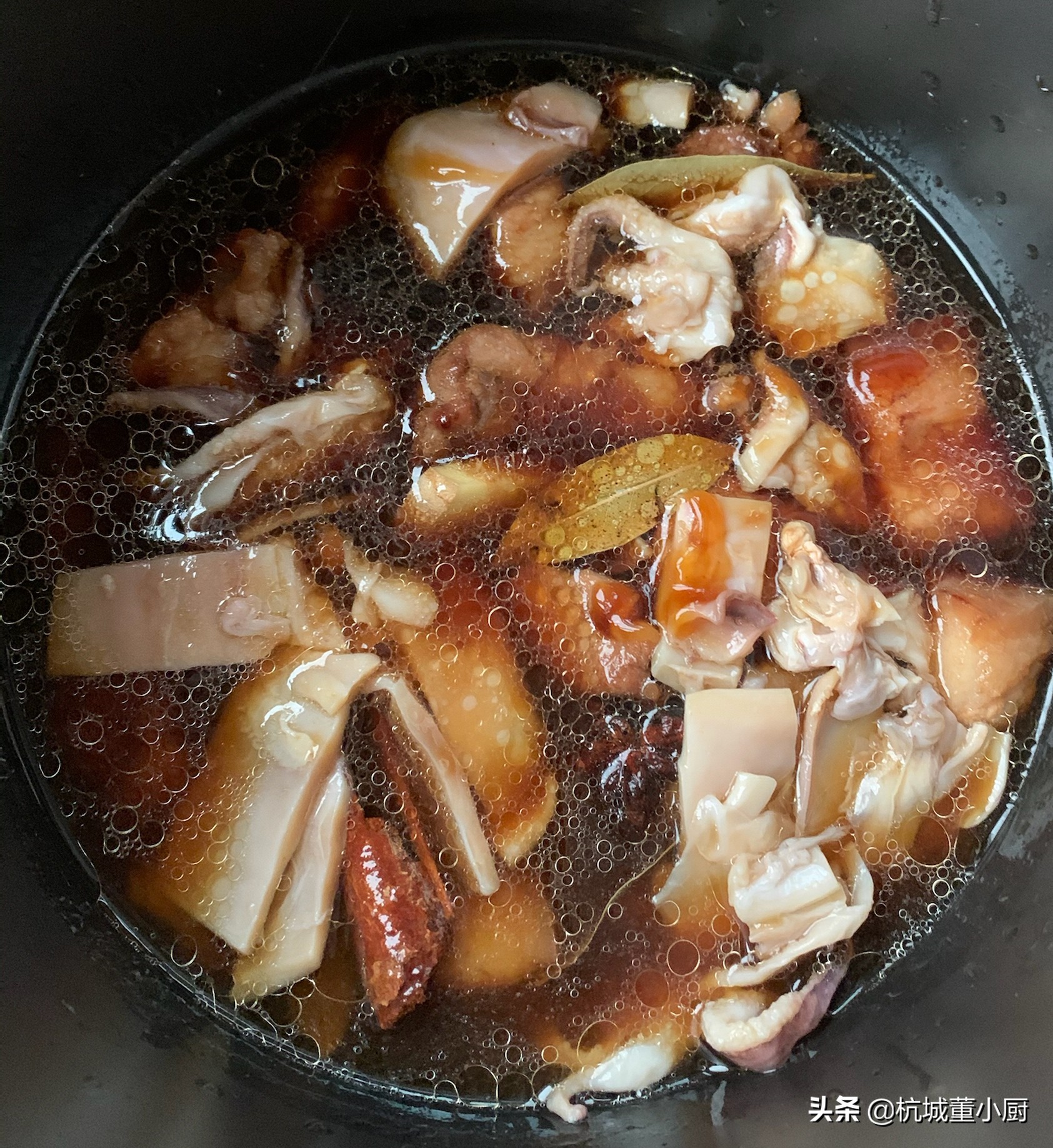 酱油肉墨鱼干,墨鱼干烧肉做法图解