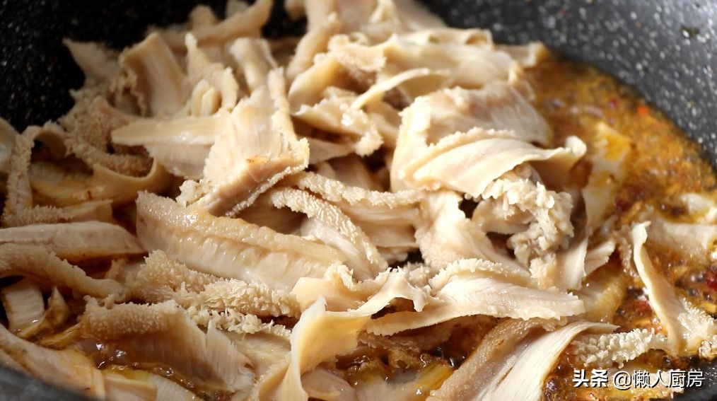 青红辣椒炒牛肚,花了23块钱买的菜