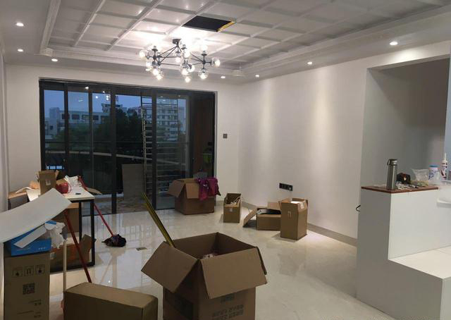 普通装修吊顶刷乳胶漆的效果,墙顶刷乳胶漆效果