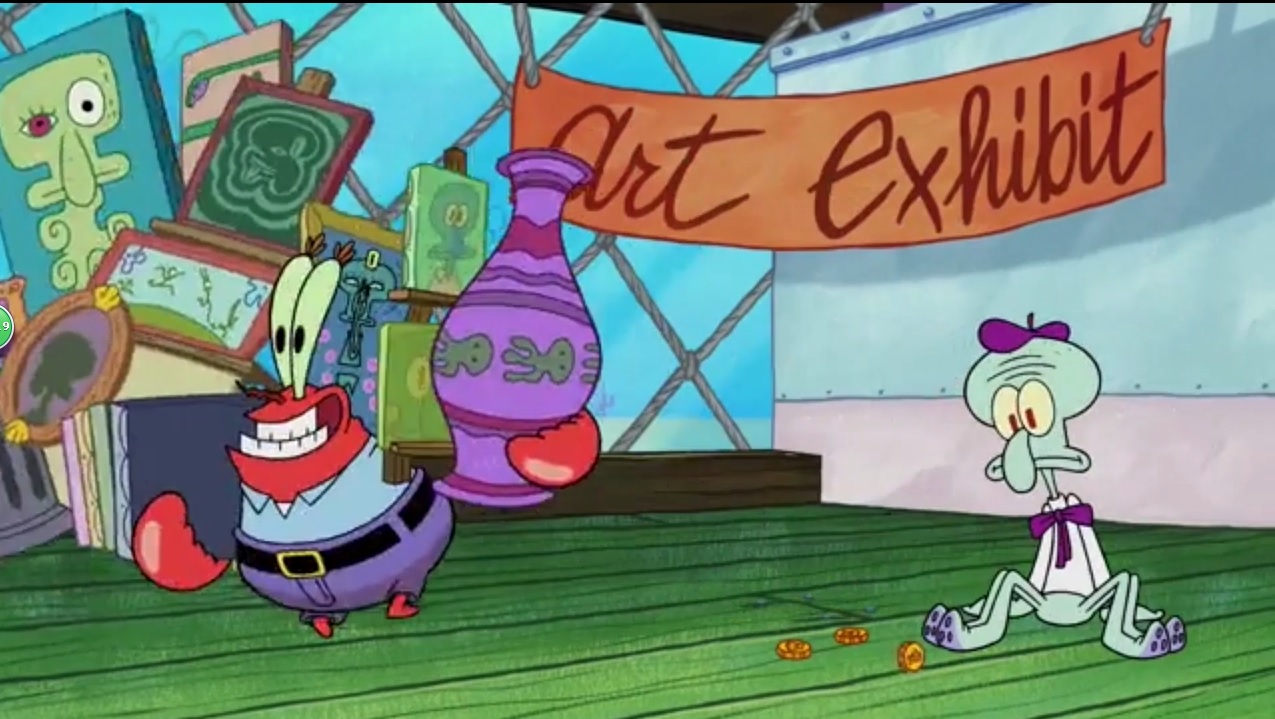 《海绵宝宝》当理想被现实扼住喉咙!章鱼哥竟亲手毁掉自己的心血