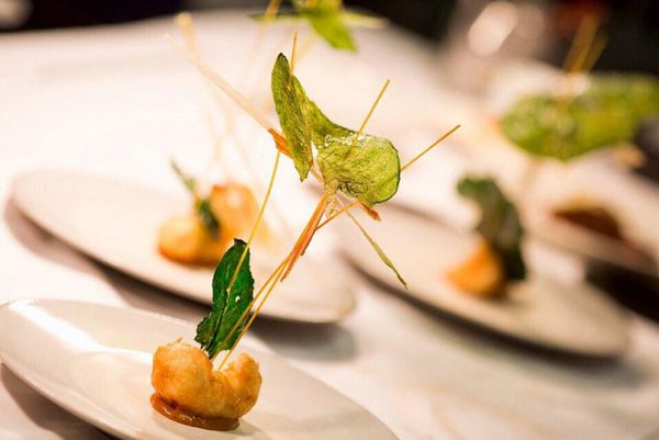 曼谷米其林分子料理,米其林分子料理凉菜
