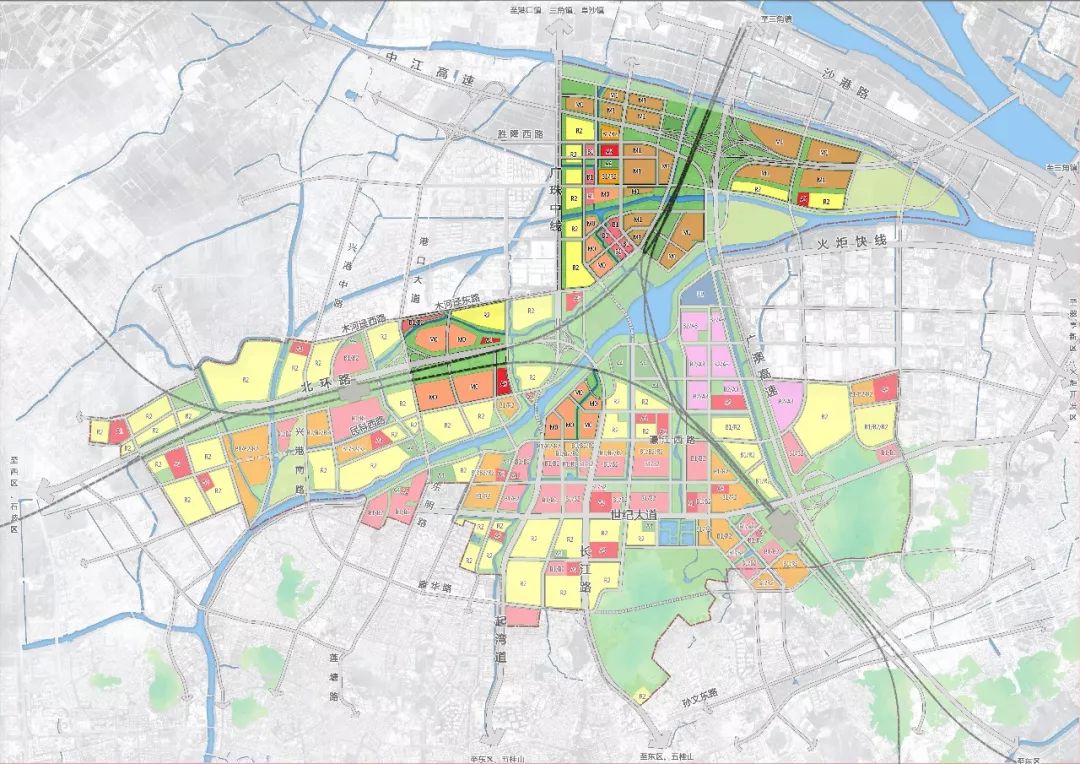 中山岐江新城片区,岐江新城资料