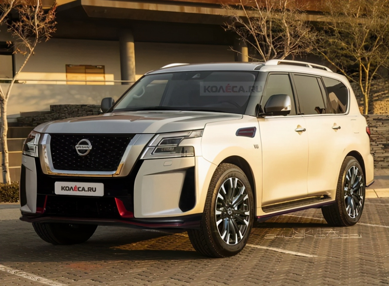 2023款途乐nismo实拍,新款nismo途乐街拍