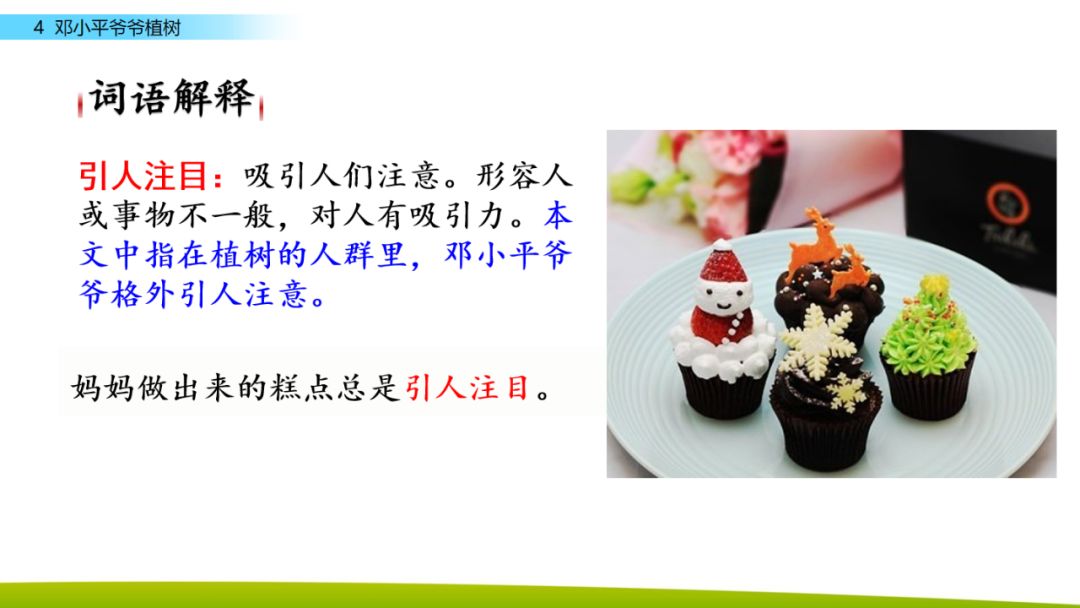 部编版二年级下册语文第4课《*小平邓**爷爷植树》知识点+图文讲解