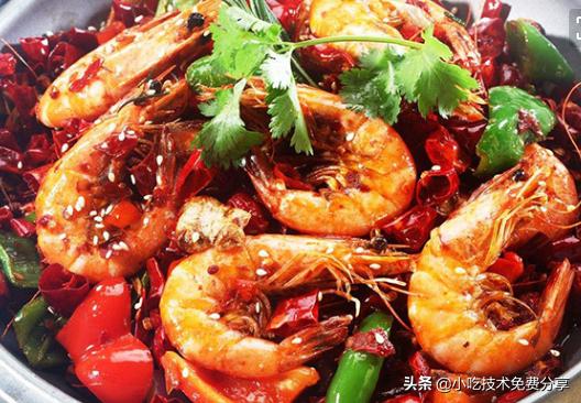 开店香辣虾的做法和配料,香辣虾甜香味商业版配方