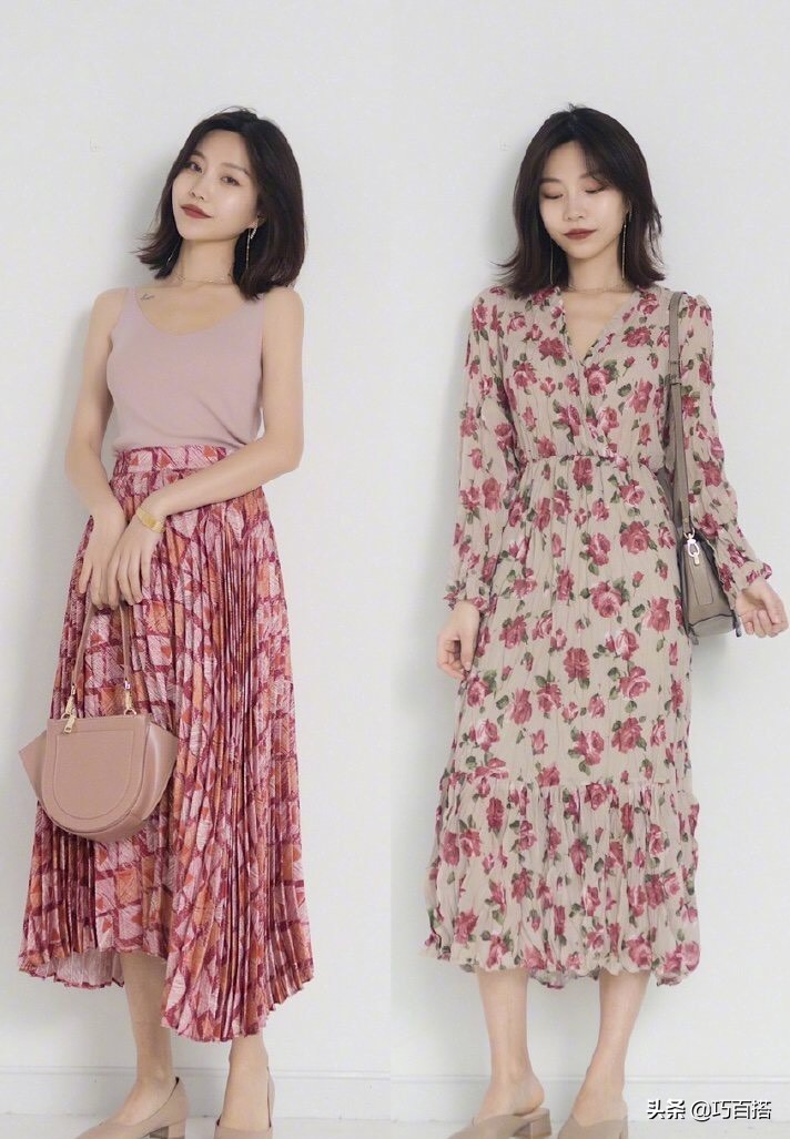 同样是碎花为什么有的显老,怎么样穿碎花裙才不会显得俗气