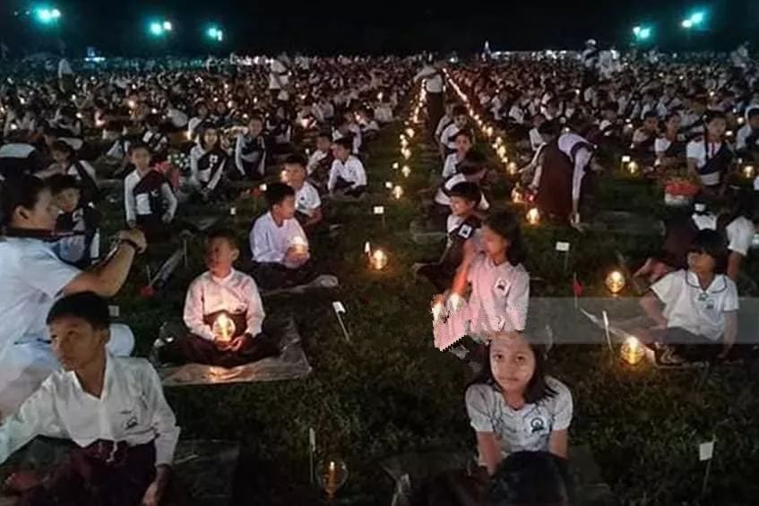 缅甸点灯节美景,缅甸点灯节几点开始