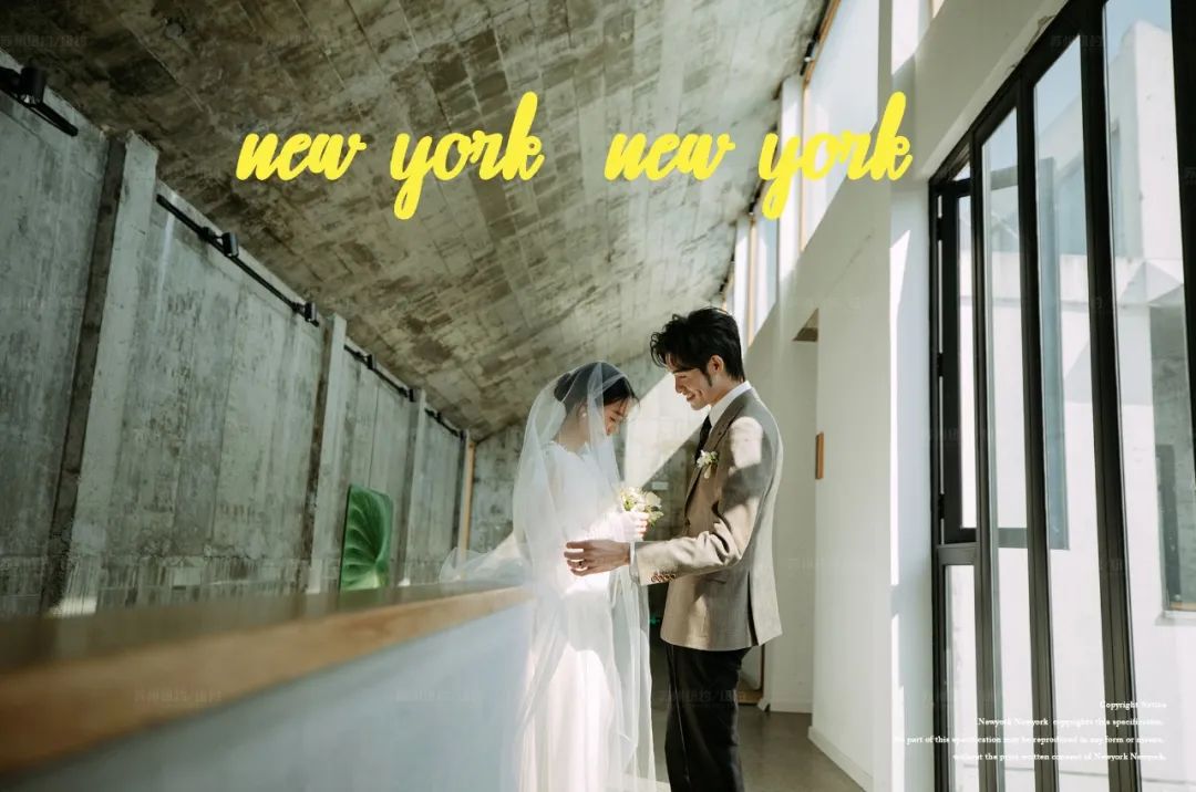 工业风婚纱照,极简冷淡风婚纱照