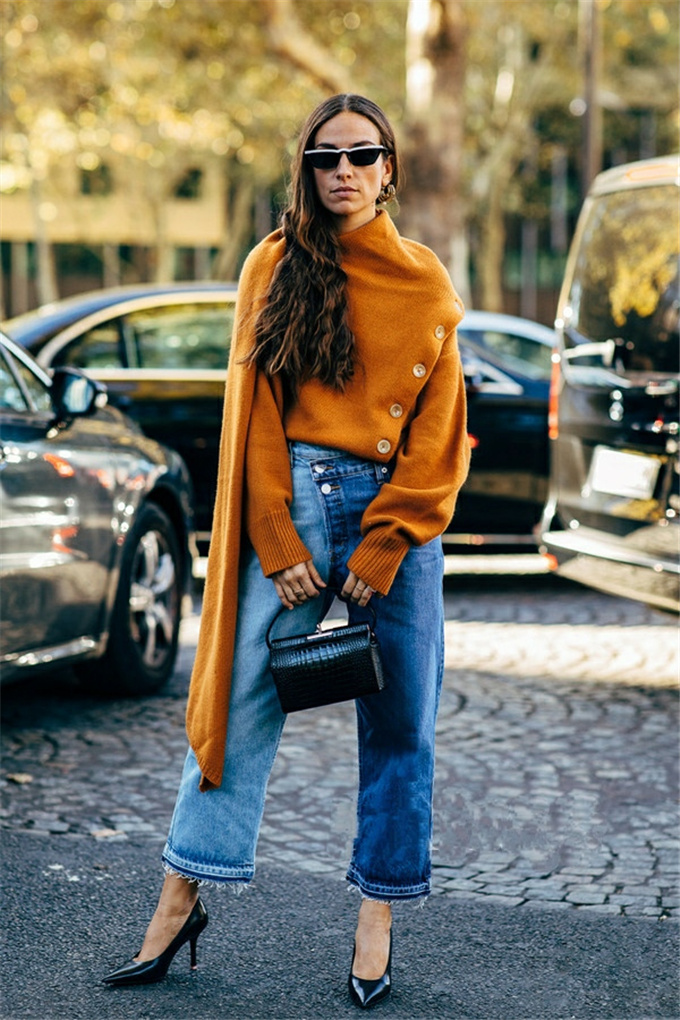 牛仔裤怎么穿搭好看又显瘦,牛仔裤怎么穿比较好看