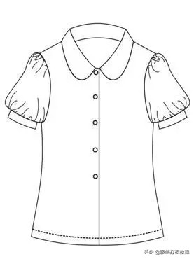 服装纸样师之家男衬衫原型图,廓形衬衫裁剪教程