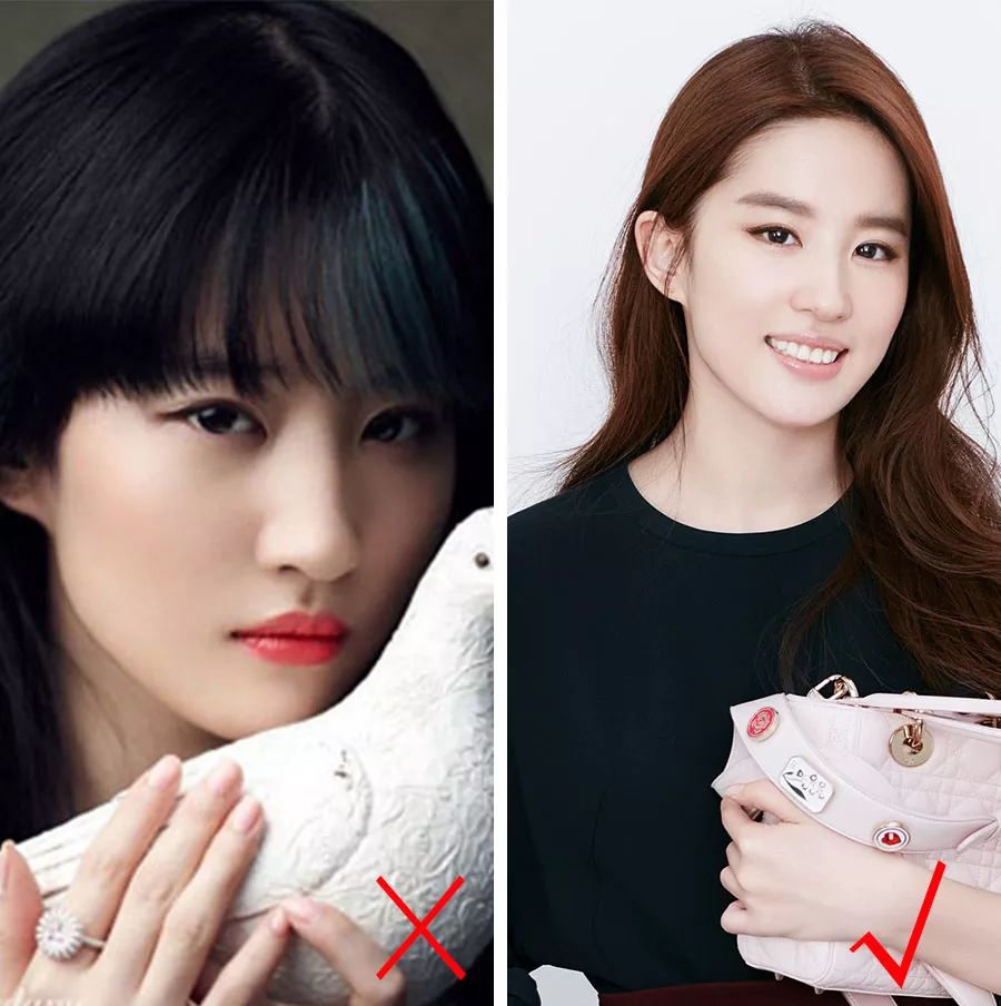 lisa刘海前后对比照,lisa再出新造型刘海