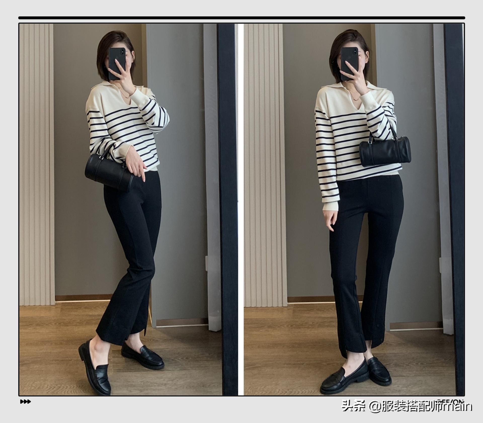 小黑裤过时秋天流行裤子时髦显高 (秋天小黑裤怎么穿才能时髦不撞衫)