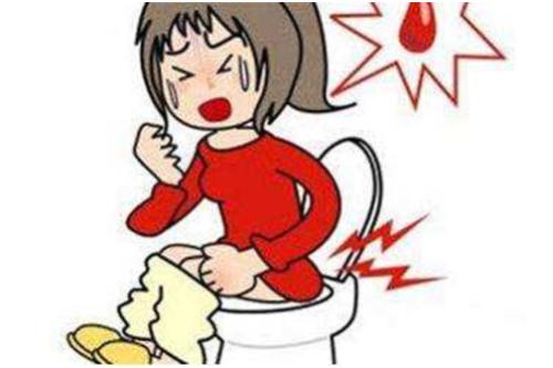 下腹疼痛大便滴血是怎么回事,大便开始没血中间滴血无疼痛