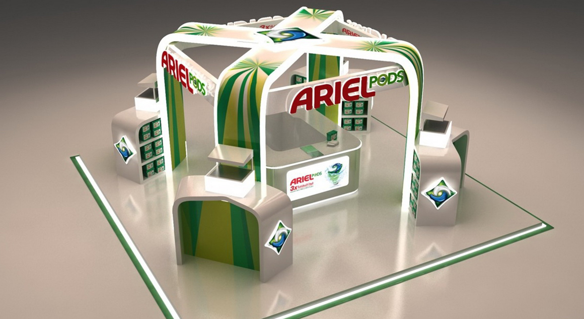 国外创意展台,国外创意展台设计效果图