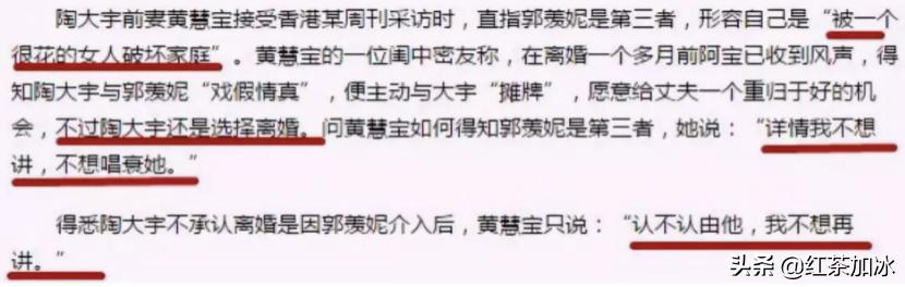 陶大宇和郭羡妮事件,陶大宇郭羡妮事件始末