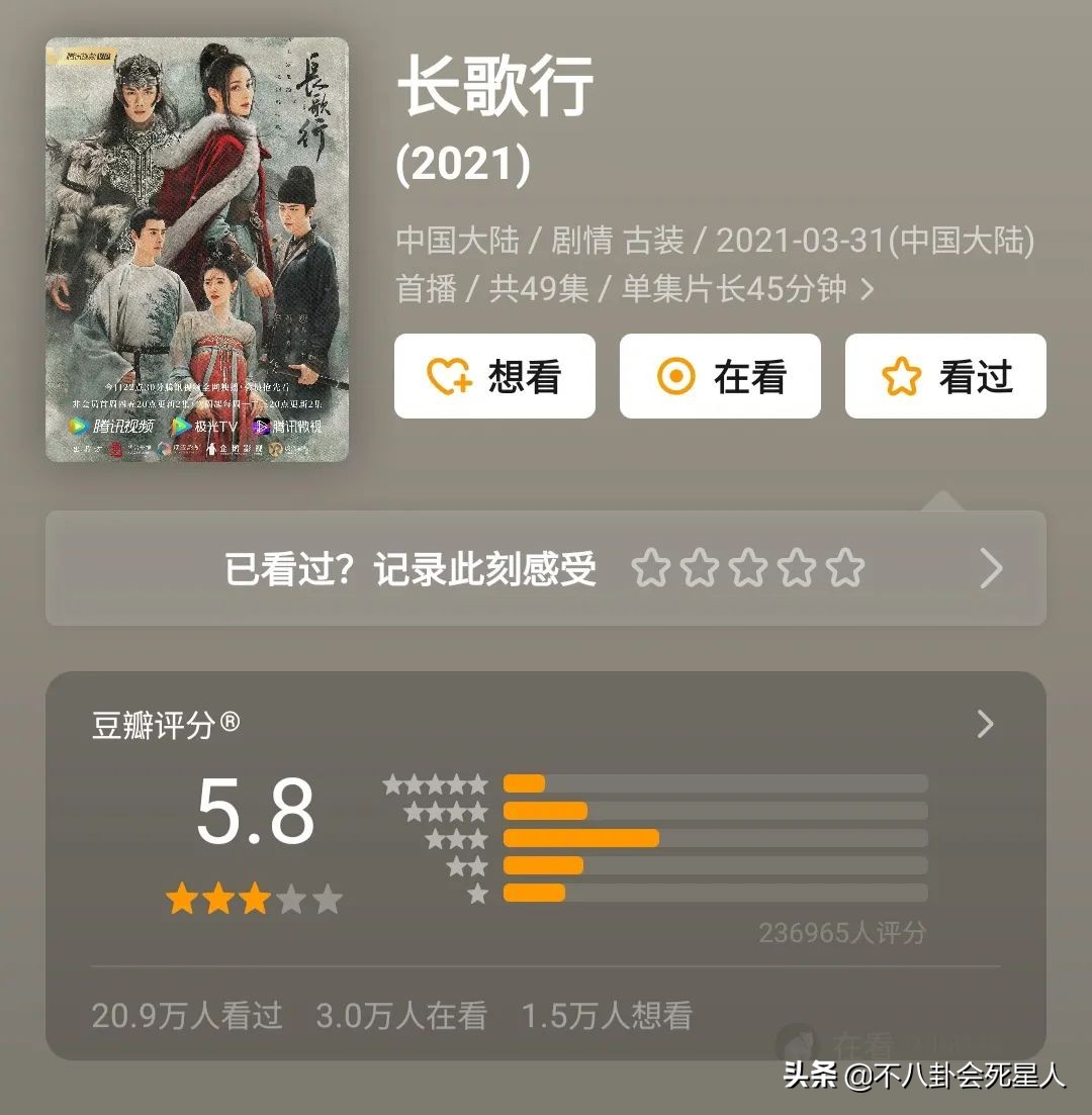 2021公认十部最好看的古装剧,盘点2021十大古装剧