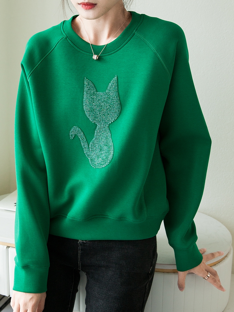 哈伦牛仔裤卫衣穿搭女秋冬,秋季卫衣宽松慵懒风配卫裤