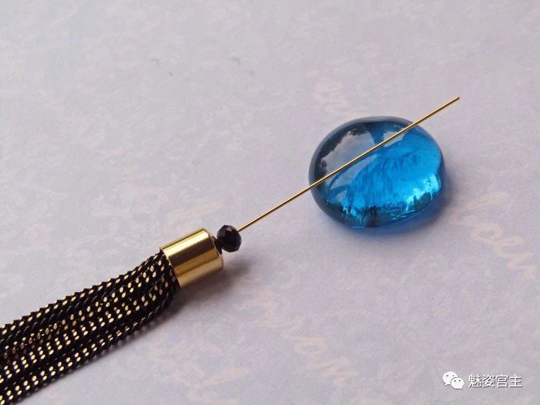 流苏耳环怎么做,流苏耳环做法教学视频