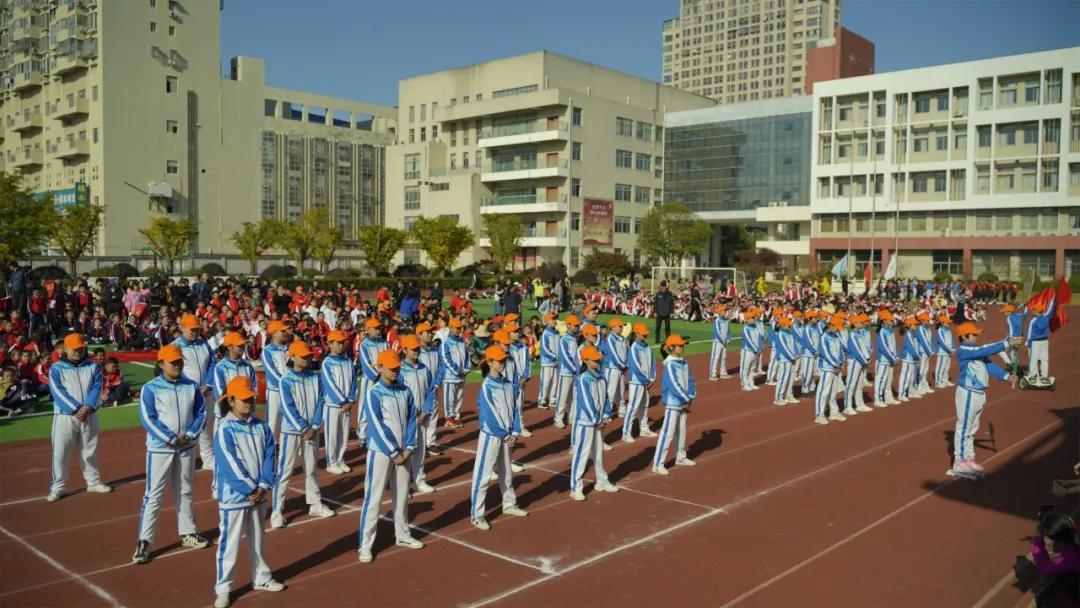鹤湖学校体育节开幕式,如皋市体育运动学校
