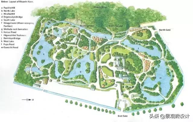 日本最有名枯山水庭院,日本枯山水效果图