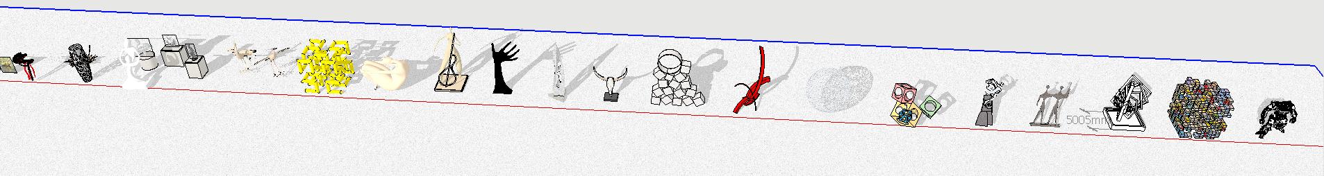 草图大师vray模型库免费,草图大师极简模型库