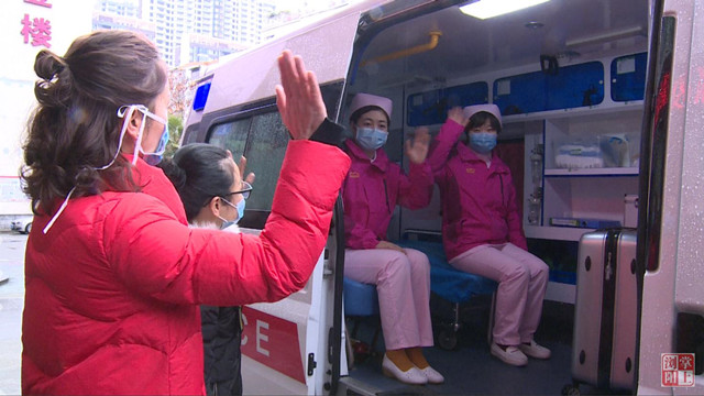 抗击疫情医护人员出征,抗击武汉疫情医护人员出征