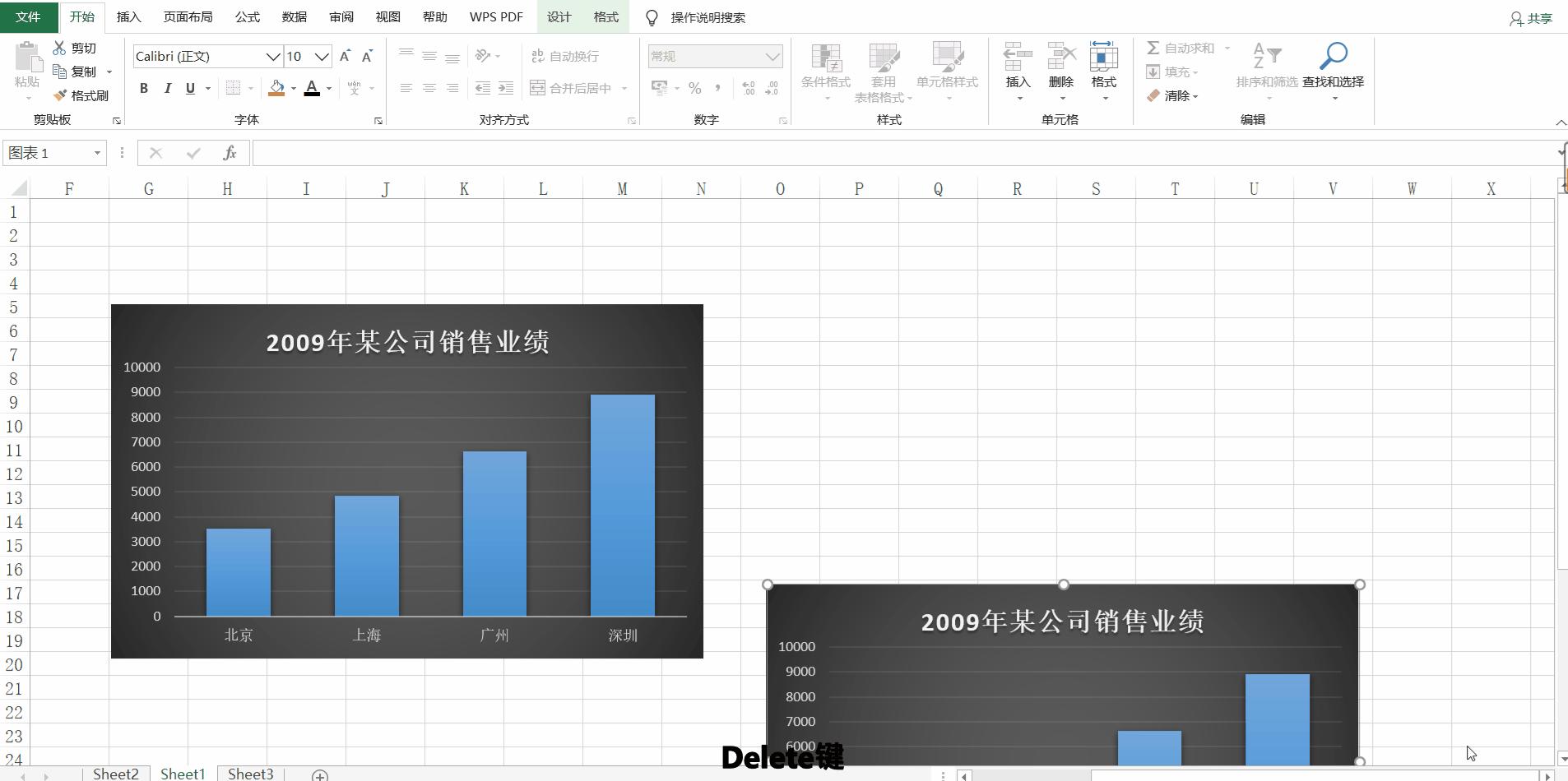 excel图表怎么移动数据系列位置,excel将图表移动到一个区域怎么弄